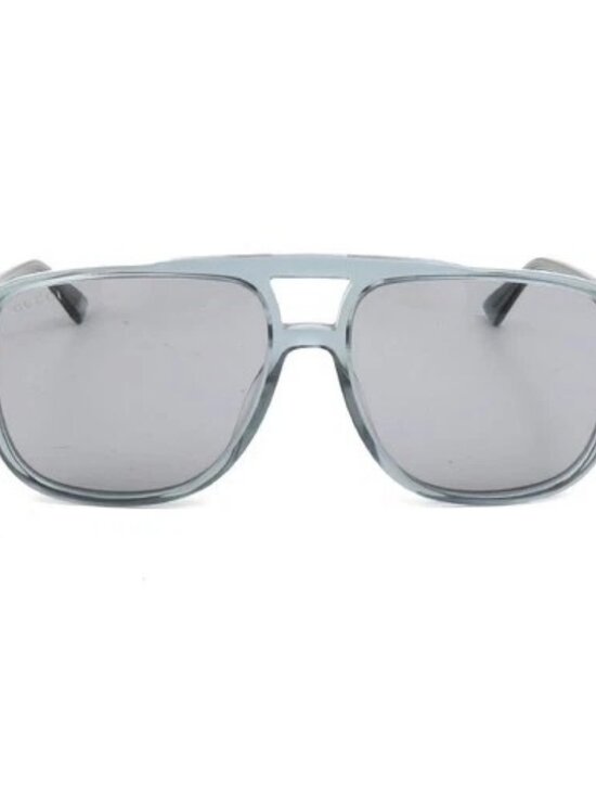 Auth GUCCI Sunglasses Clear Blue Plastic - h31896a main image 9